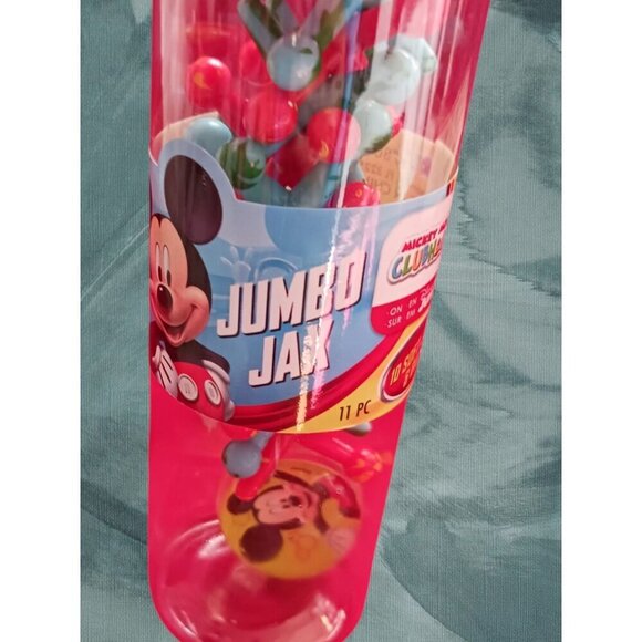 Disney Junior Mickey Mouse Jumbo Jax Game Set 11 Pieces Plastic For Kids Ages 4+ - Picture 2 of 6